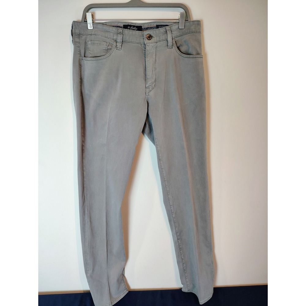 34 Heritage Men's Size 34x34 Khaki Courage Straight Leg Mid Rise Chino Pants